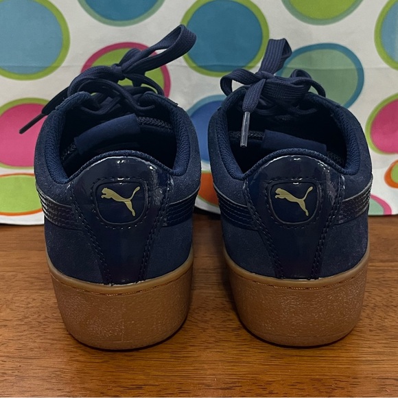 Puma Vikki Platform Sneakers sz 7 - Picture 3 of 8